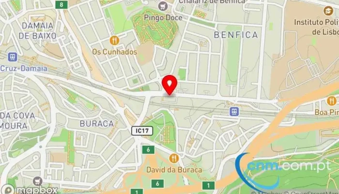 Loja Solidaria Partilha Constante Benfica Mapa - Lisboa