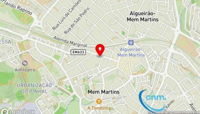 Lojas Abre O Olho -    Mem Martins Mapa - Algueirão-mem Martins