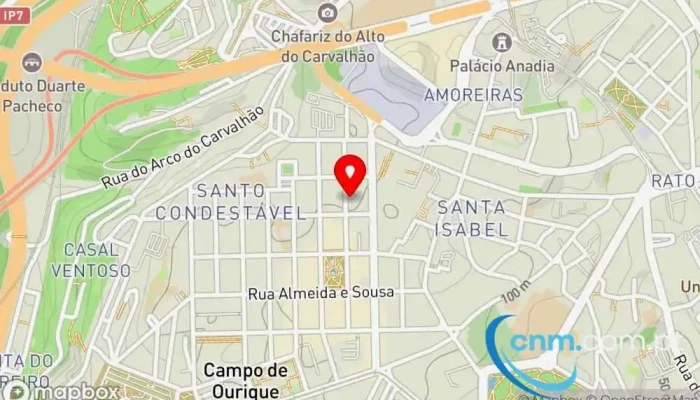 Maria Gorda -  Mapa - Lisboa