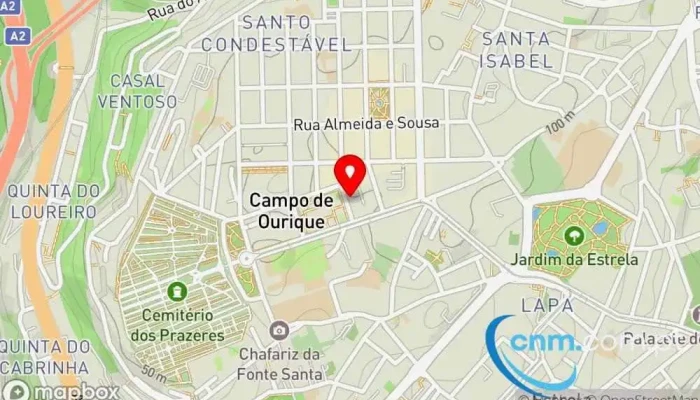 Maria Malmequer -  Mapa - Lisboa