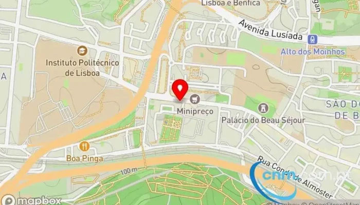 Mercado Da Carne -  Mapa - Lisboa