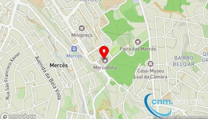 Mercadona Tapada Das Merces Mapa - Algueirão-mem Martins