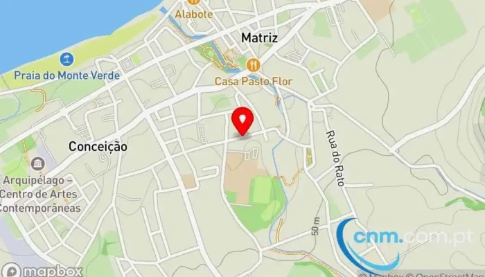Museu Municipal -  Mapa - Ribeira Grande