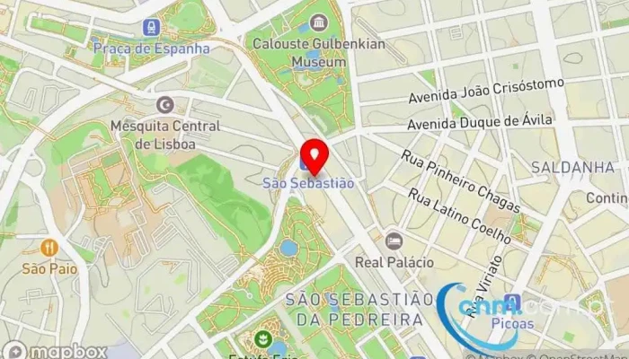 Neck Neck Mapa - Lisboa