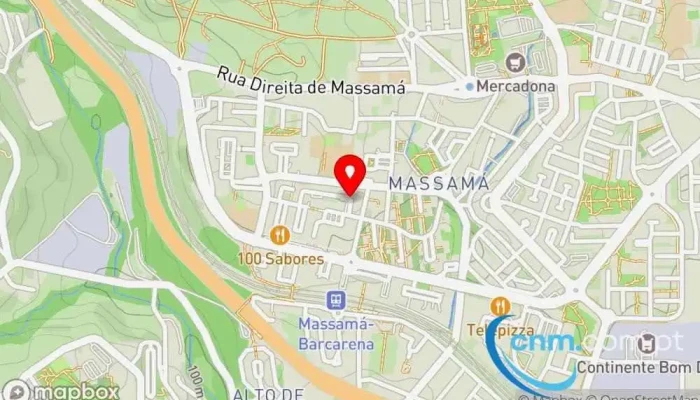 Ninho Dos Coxixos -  Mapa - Queluz