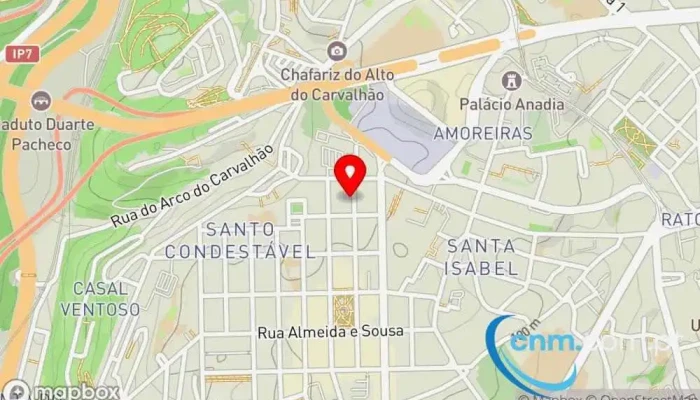 Nos E Trancas Mapa - Lisboa