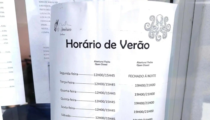 O Americo De Barbosa Restaurante - Mosteiros
