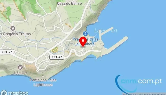 Palma -  Mapa - Lajes Das Flores