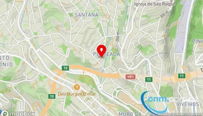 Pingo Doce Super Penteada -  Mapa - Funchal