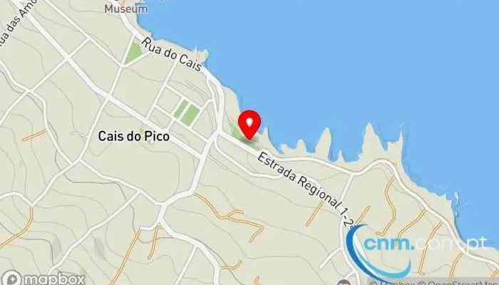 Piscina Cais Do Pico -  Mapa - Cais Do Pico