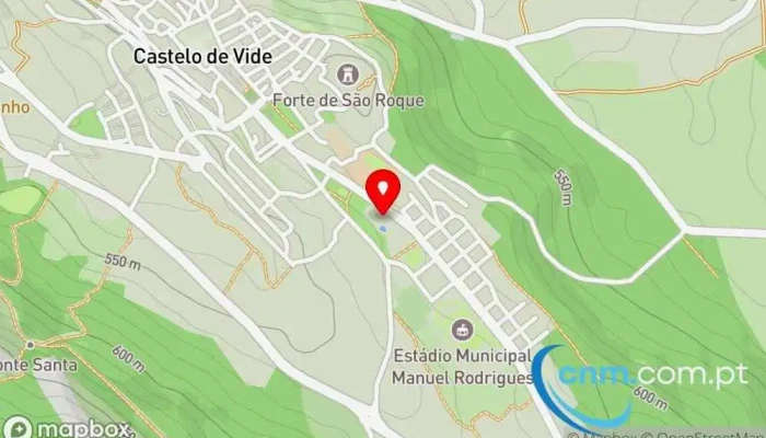 Piscinas Municipais Castelo De Vide -  Mapa - Castelo De Vide