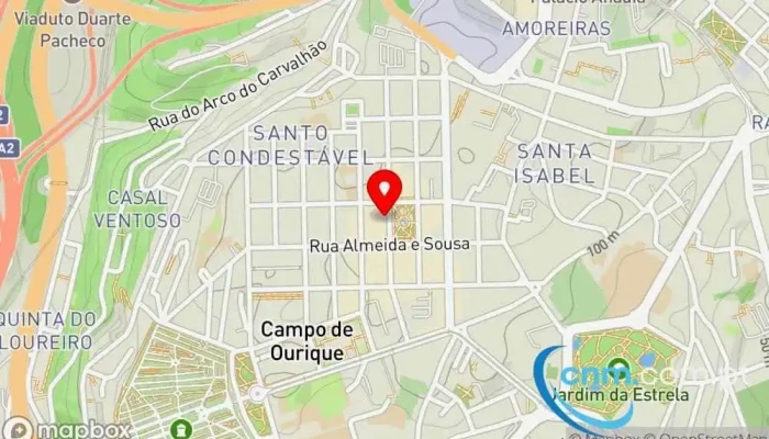 Po De Talco Mapa - Lisboa