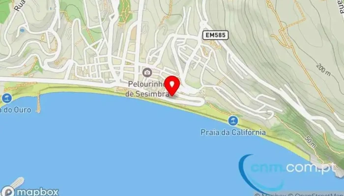 mapa de Ponto CTT Correios em Sesimbra