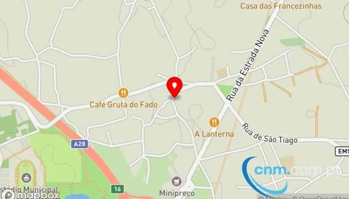 mapa de Ponto CTT Correios em Amorim