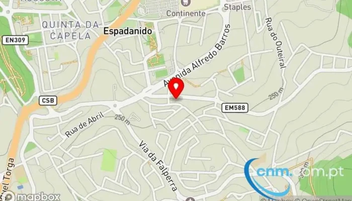 Ponto Ctt -  Mapa - Braga