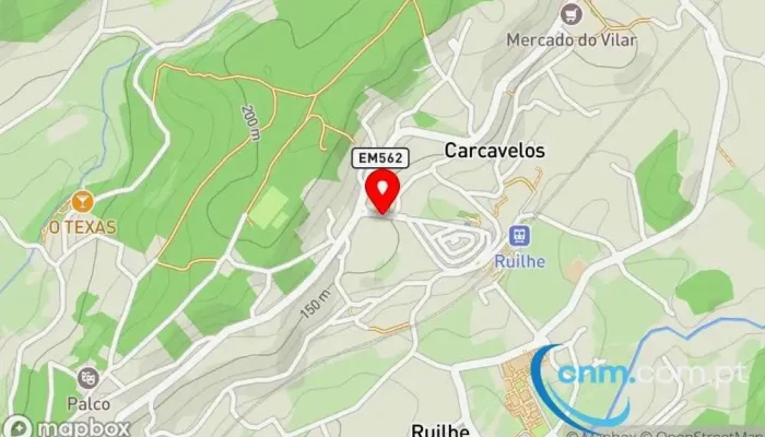 Ponto Ctt -  Mapa - Ruilhe