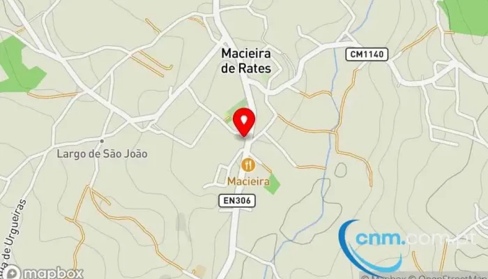 Ponto Ctt -  Mapa - Macieira De Rates
