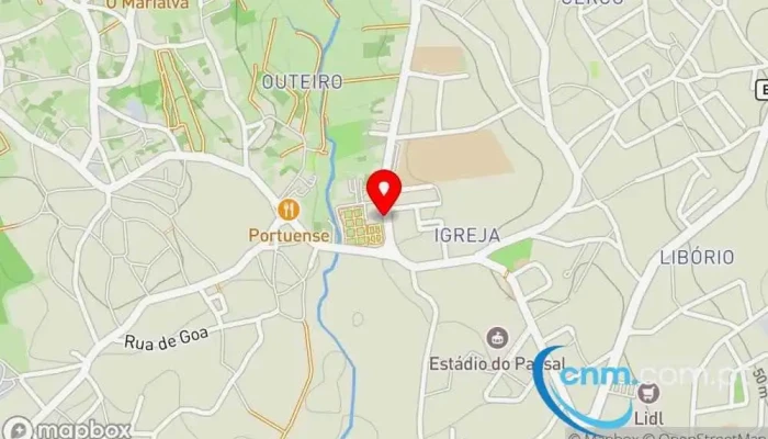 Ponto Ctt -  Mapa - Ribeirão
