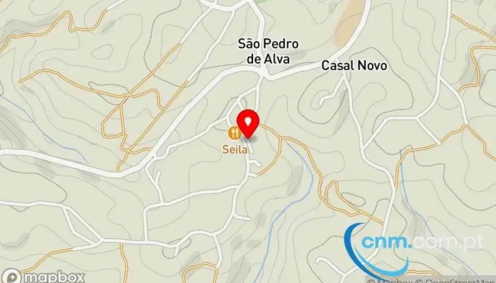 Ponto Ctt -  Mapa - São Pedro De Alva