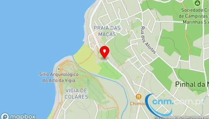Ponto Ctt -  Mapa - Colares