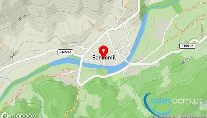 Ponto Ctt -  Mapa - Sandomil