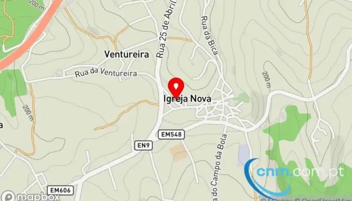 Ponto Ctt -  Mapa - Igreja Nova