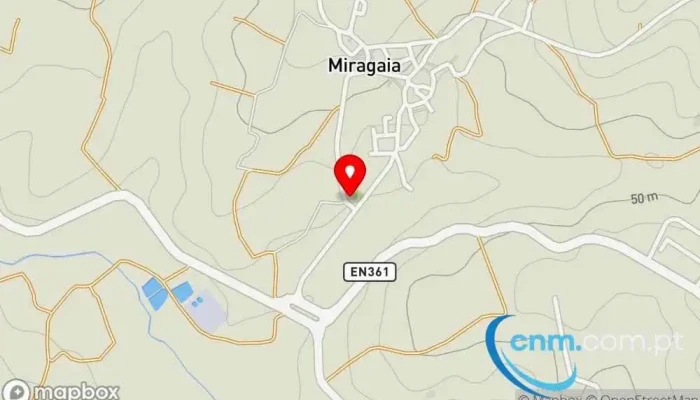 Ponto Ctt -  Mapa - Miragaia
