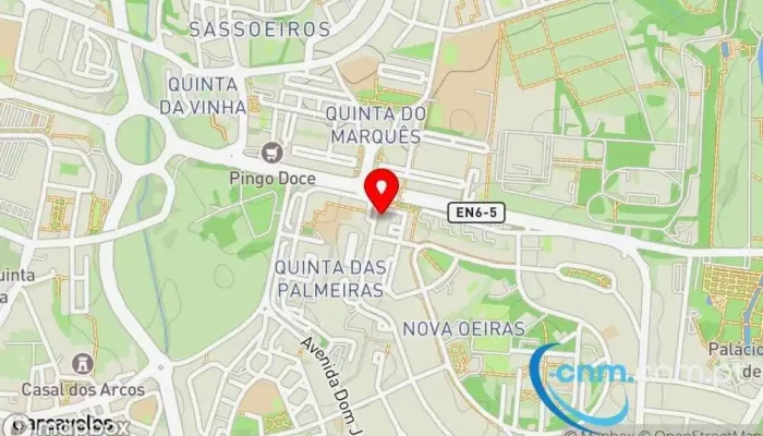 Ponto Ctt -  Mapa - Oeiras