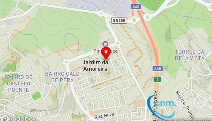 Ponto Ctt -  Mapa - Ramada