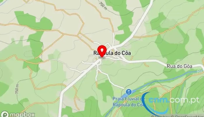 Ponto Ctt -  Mapa - Estrada Nacional 22