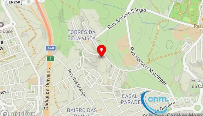 Ponto Ctt -  Mapa - Santo António Dos Cavaleiros