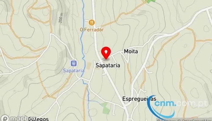 Ponto Ctt -  Mapa - Sobral De Monte Agraço
