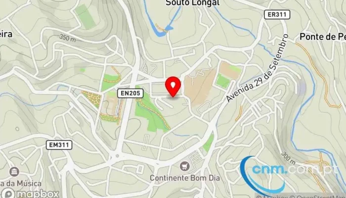 Posto De Correios De Refojos De Basto -  Mapa - Cabeceiras De Basto