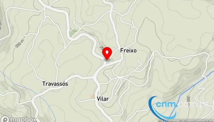 Posto De Correios De Travassos -  Mapa - Travassós