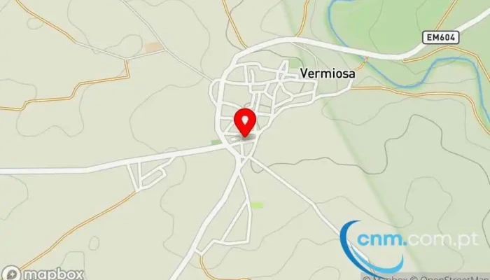 Posto De Correios De Vermiosa -  Mapa - Tv. Da Capela