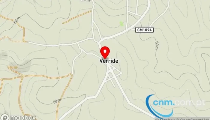 Posto De Correios De Verride -  Mapa - Verride