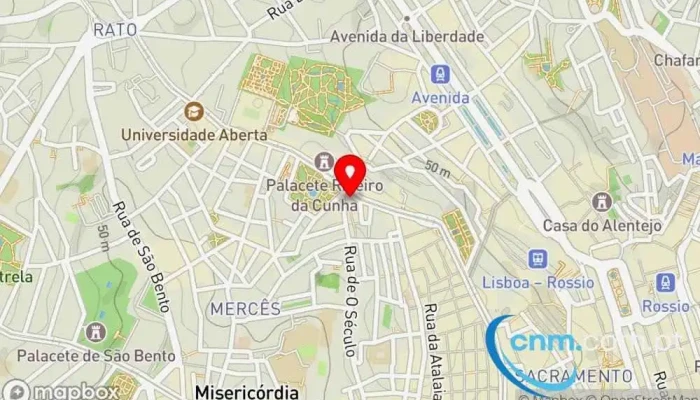 Retrosaria Chique -  Mapa - Lisboa