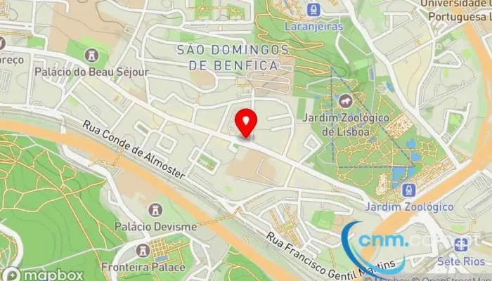 Rosa De Baunilha -  Mapa - Lisboa