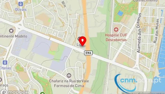 Staples -  Mapa - Lisboa