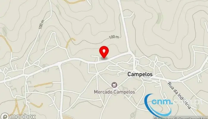 Talho Moderno -  Mapa - Campelos