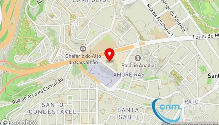 Tuc Tuc -  Mapa - Lisboa