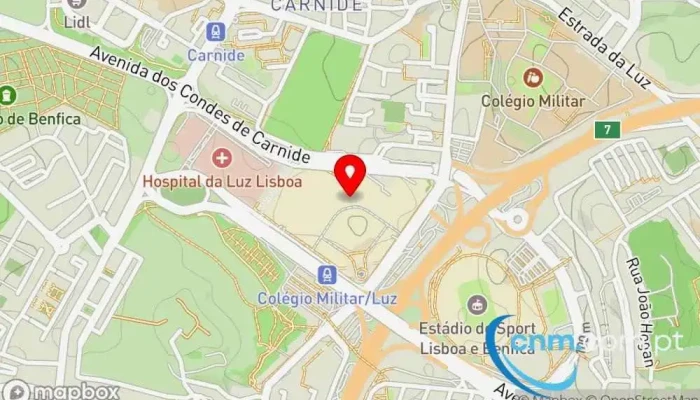 Zara Colombo -  Mapa - Lisboa