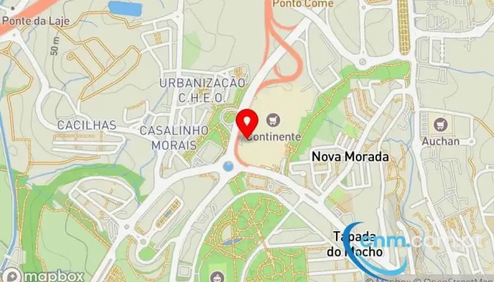 Zara -  Mapa - Oeiras