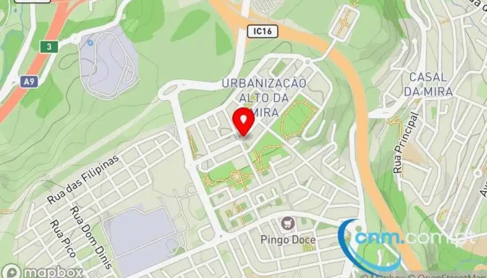 Zero Aos Dez -  Mapa - Amadora